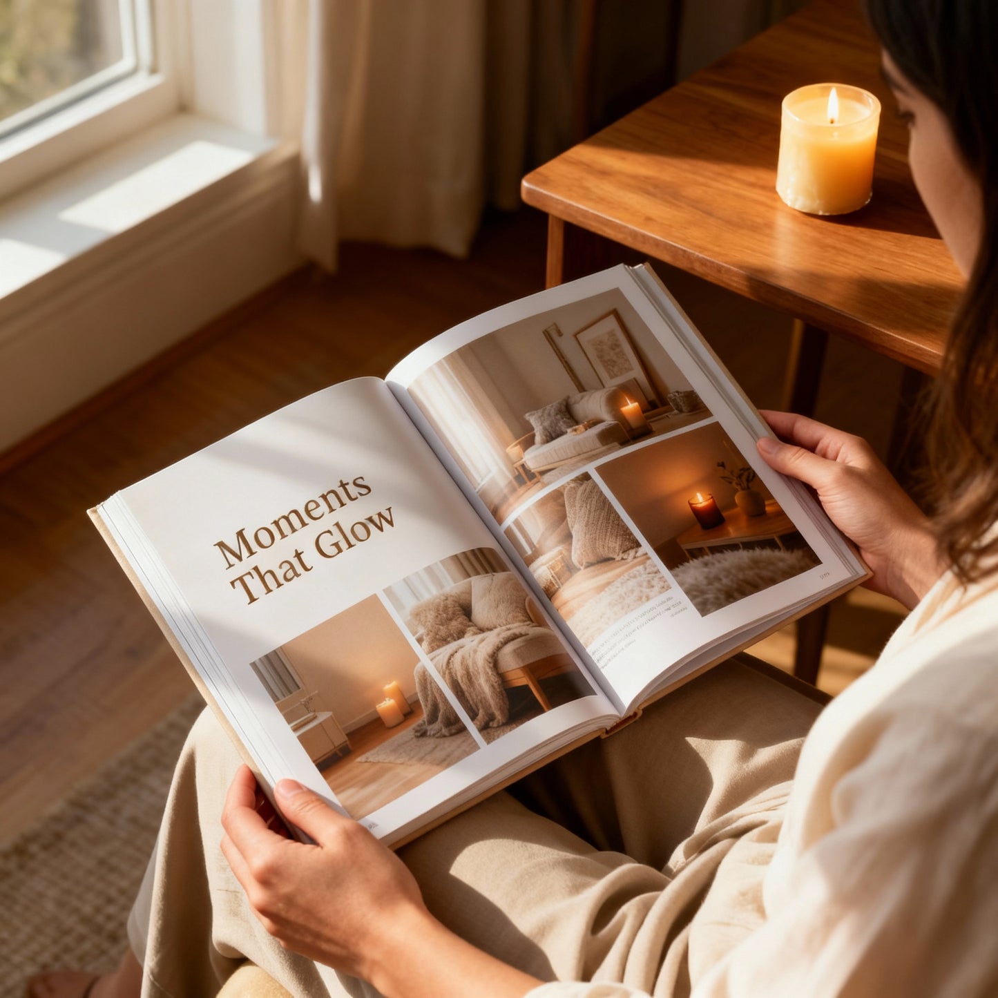 Moments That Glow — Custom Hardcover Photo Book