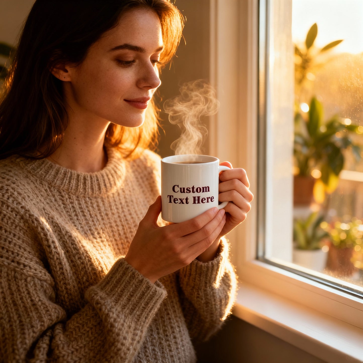 Custom Photo & Text Mug | Your Mug, Your Words