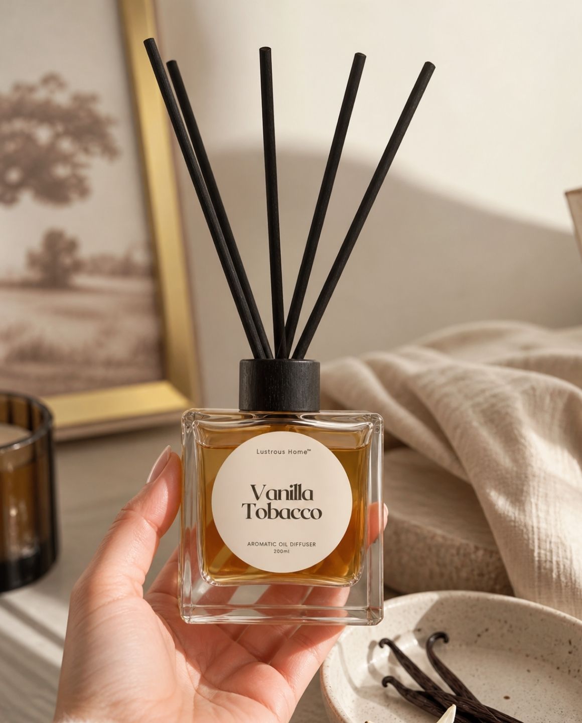 Tobacco Vanilla Aromatic Reed Diffuser (200ml)