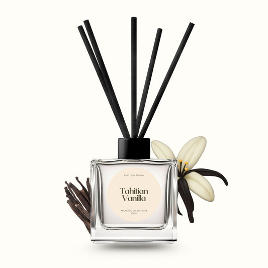 Tahitian Vanilla Aromatic Reed Diffuser (200ml)