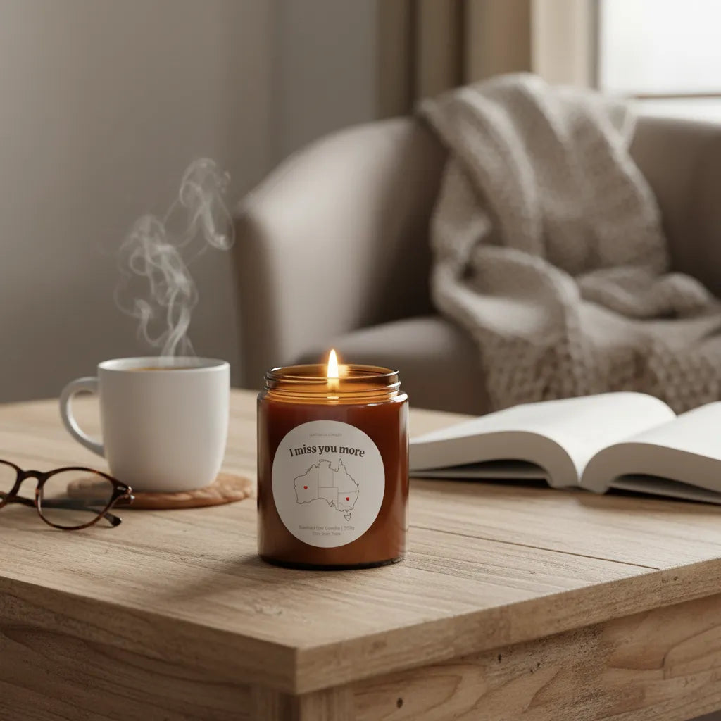 I miss you more | Long Distance Gifting Candle