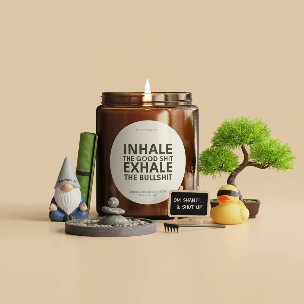 Inhale the good shit | Gifting Candle