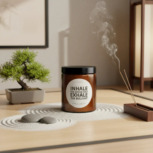 Inhale the good shit | Gifting Candle
