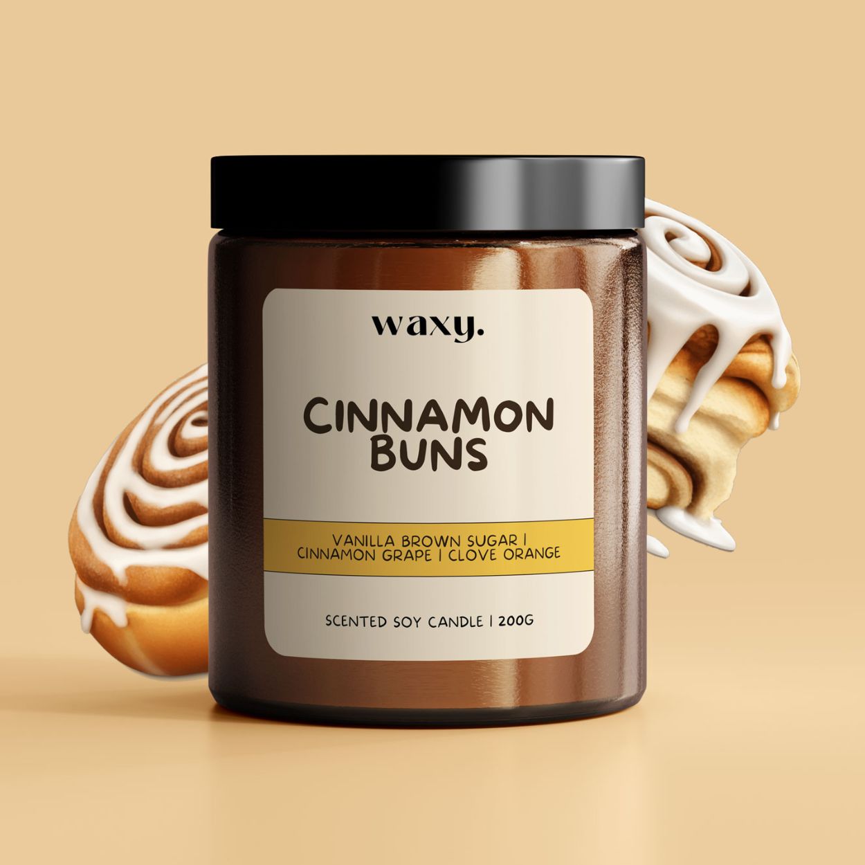Cinnamon Buns | 200g Candle