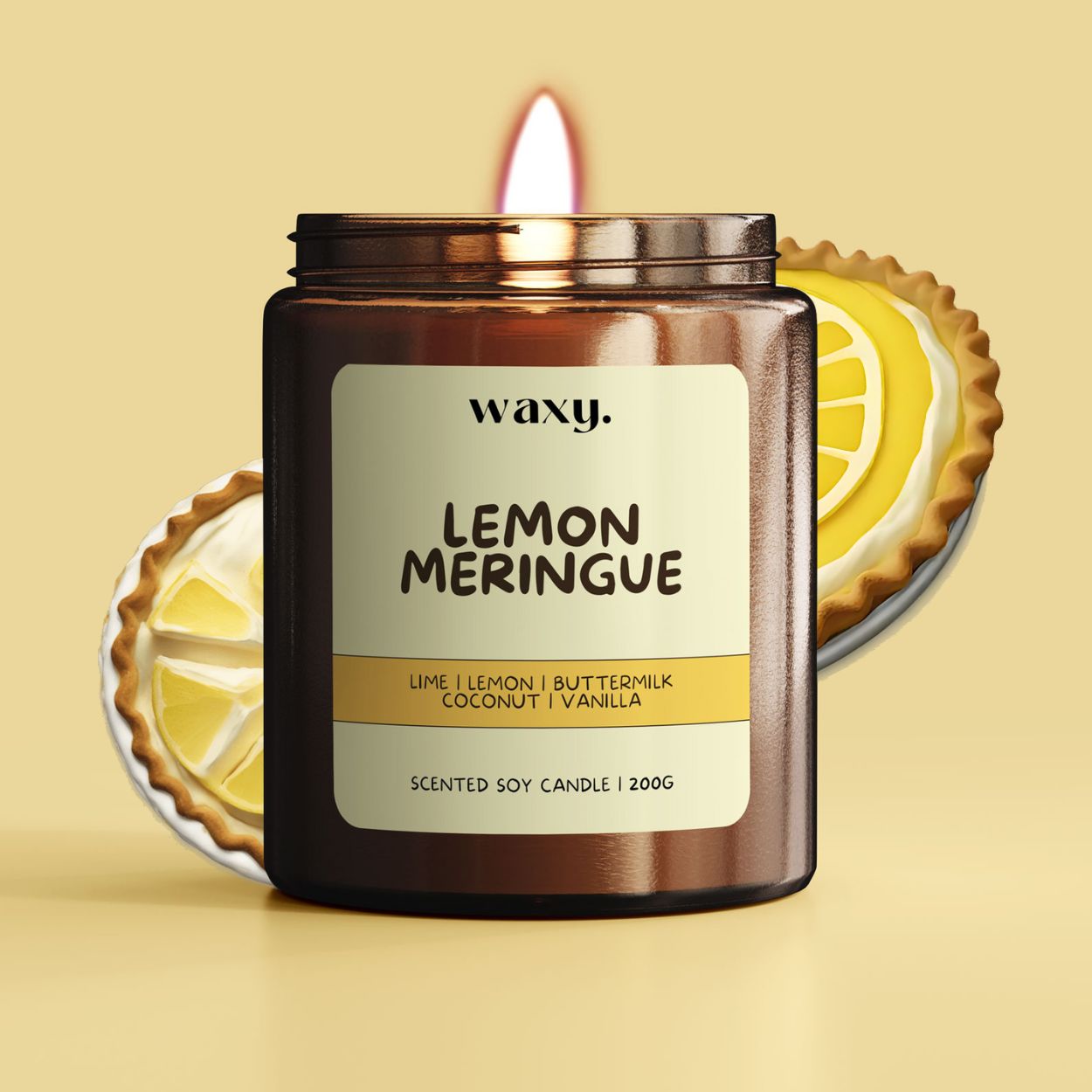 Lemon Meringue | 200g Candle