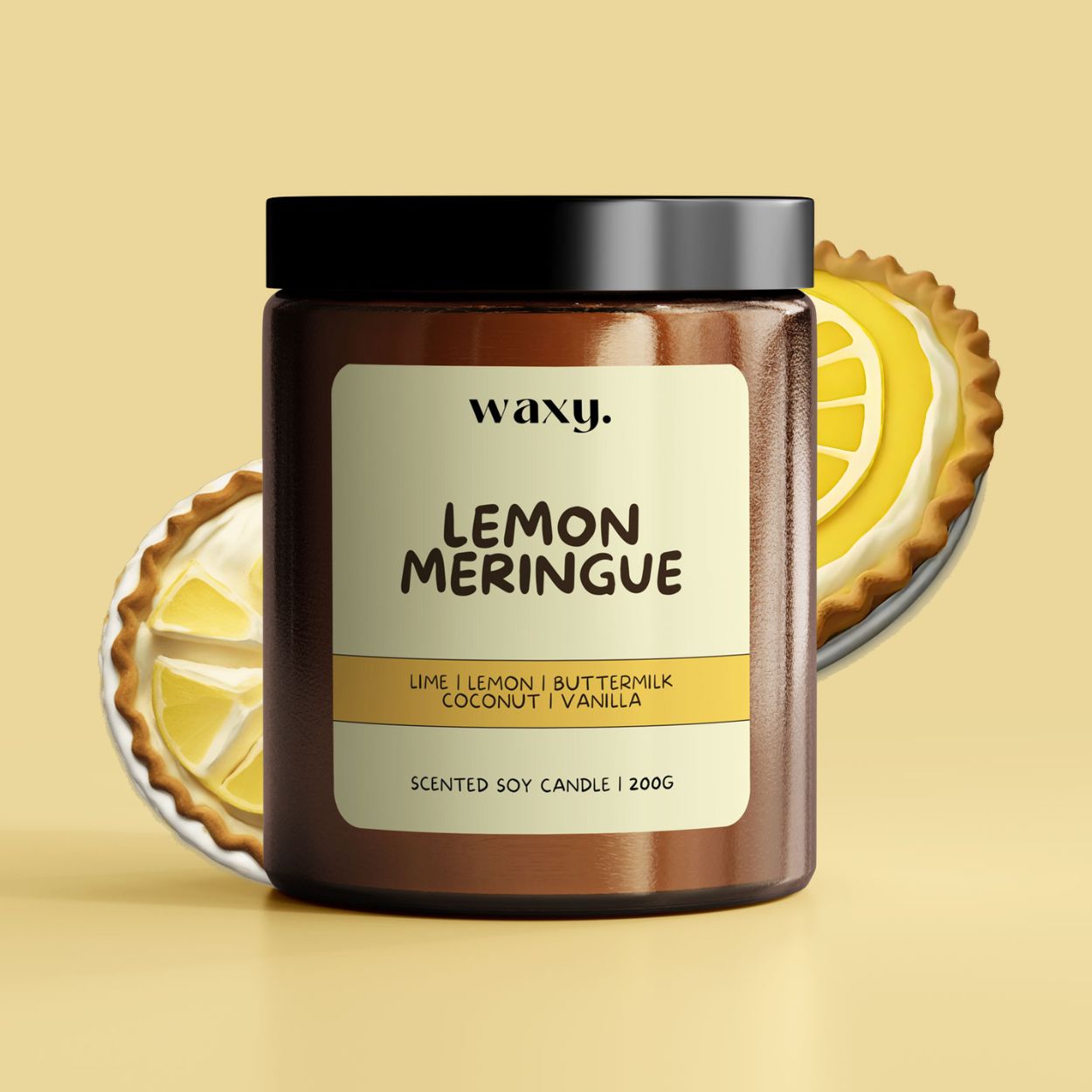 Lemon Meringue | 200g Candle