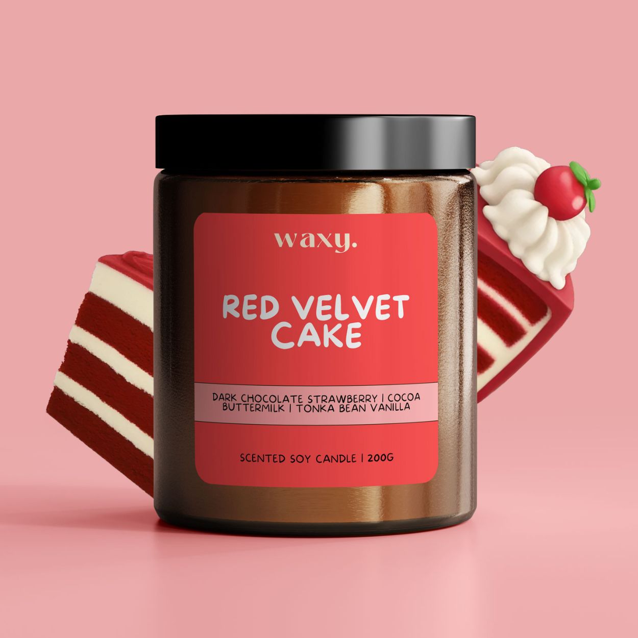 Red Velvet Cake | 200g Candle