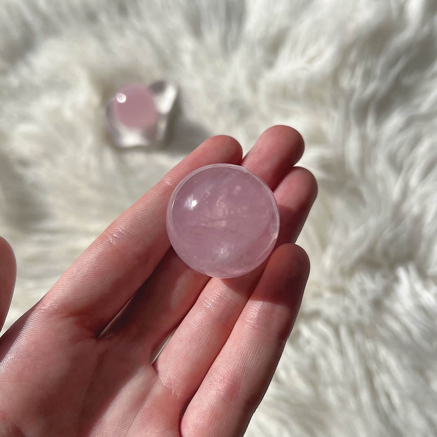 Rose Quartz Sphere