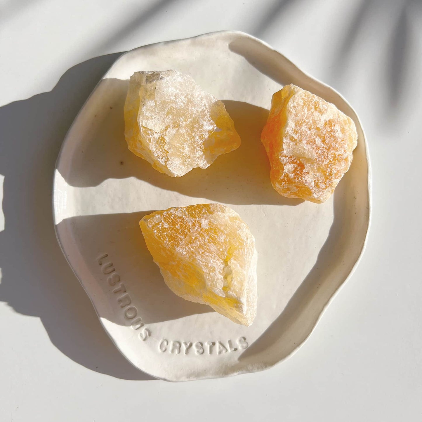 Raw Orange Calcite