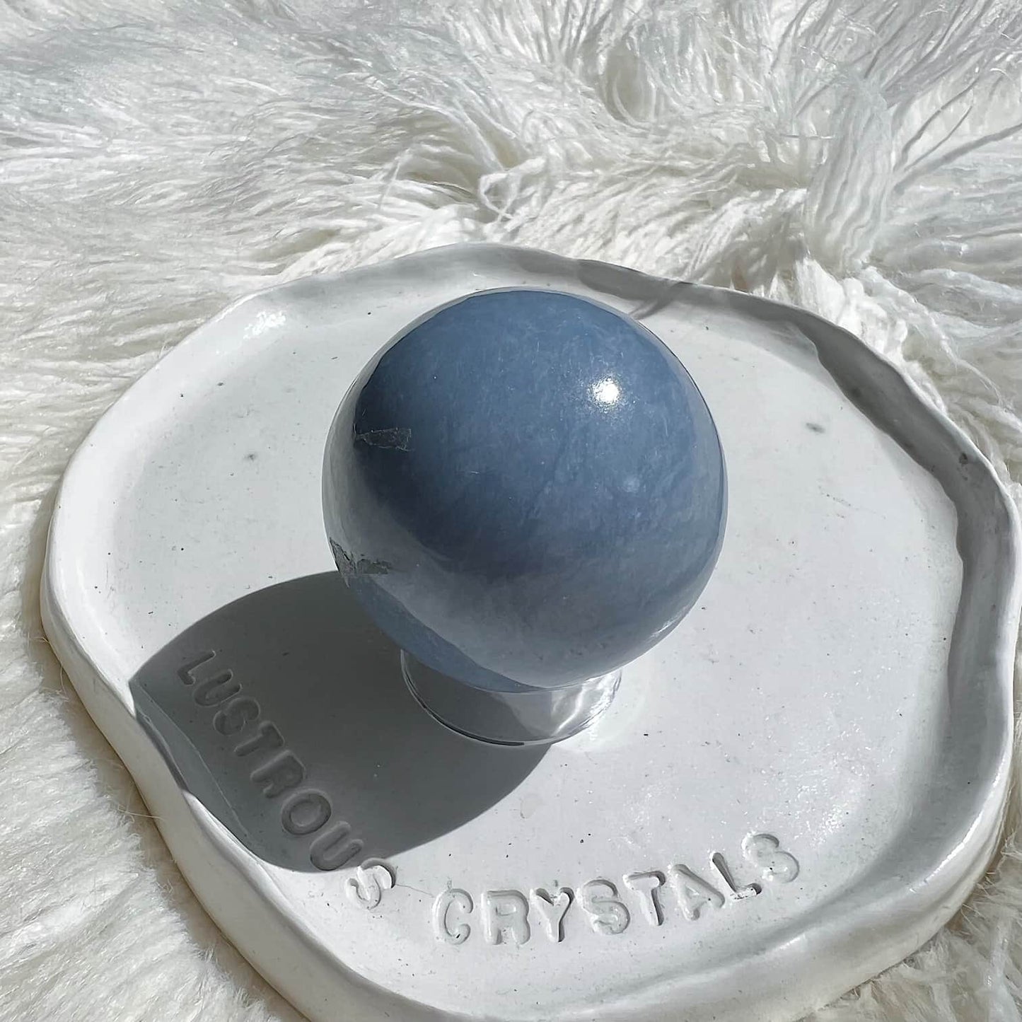 Angelite Sphere - #5