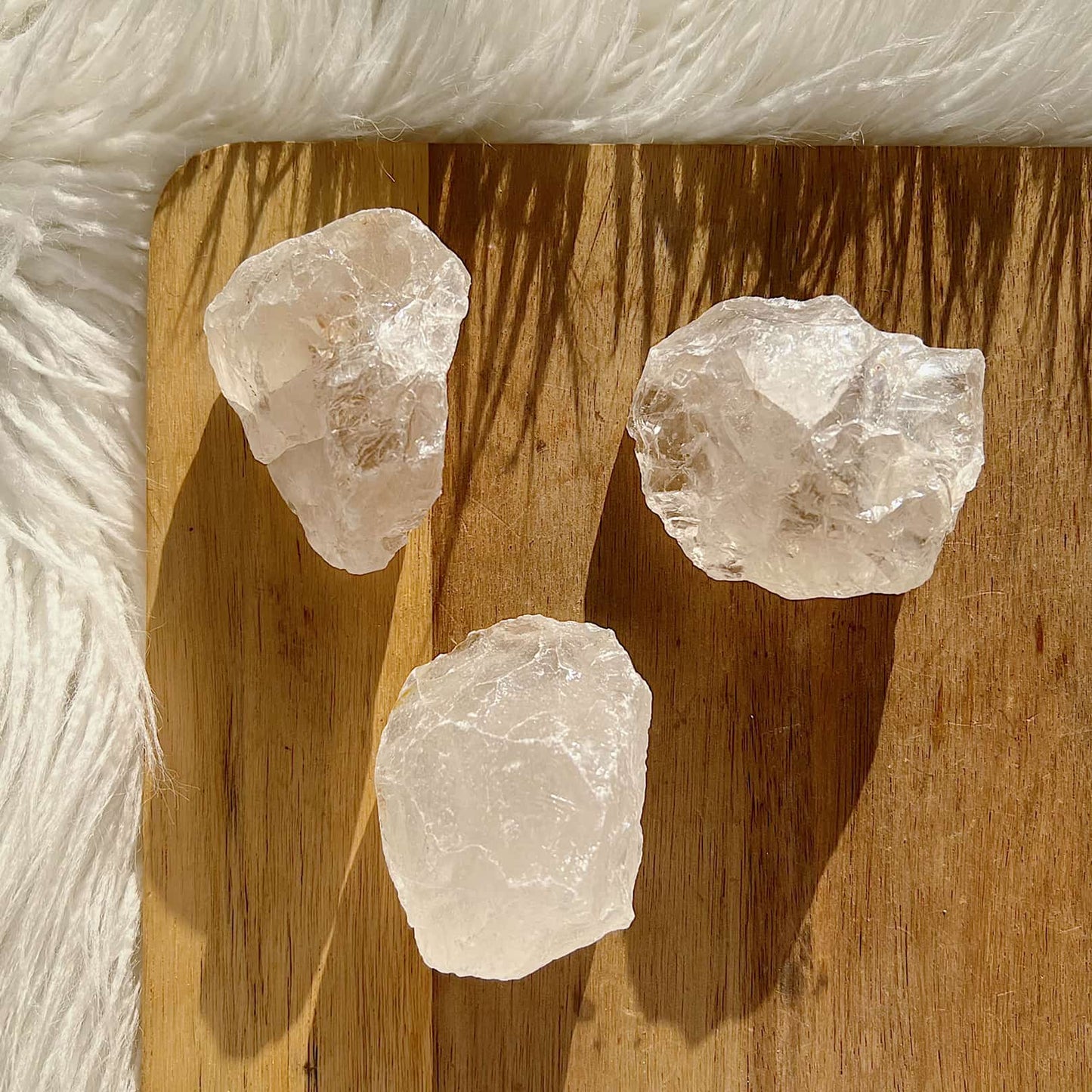 Raw Clear Quartz Chunk