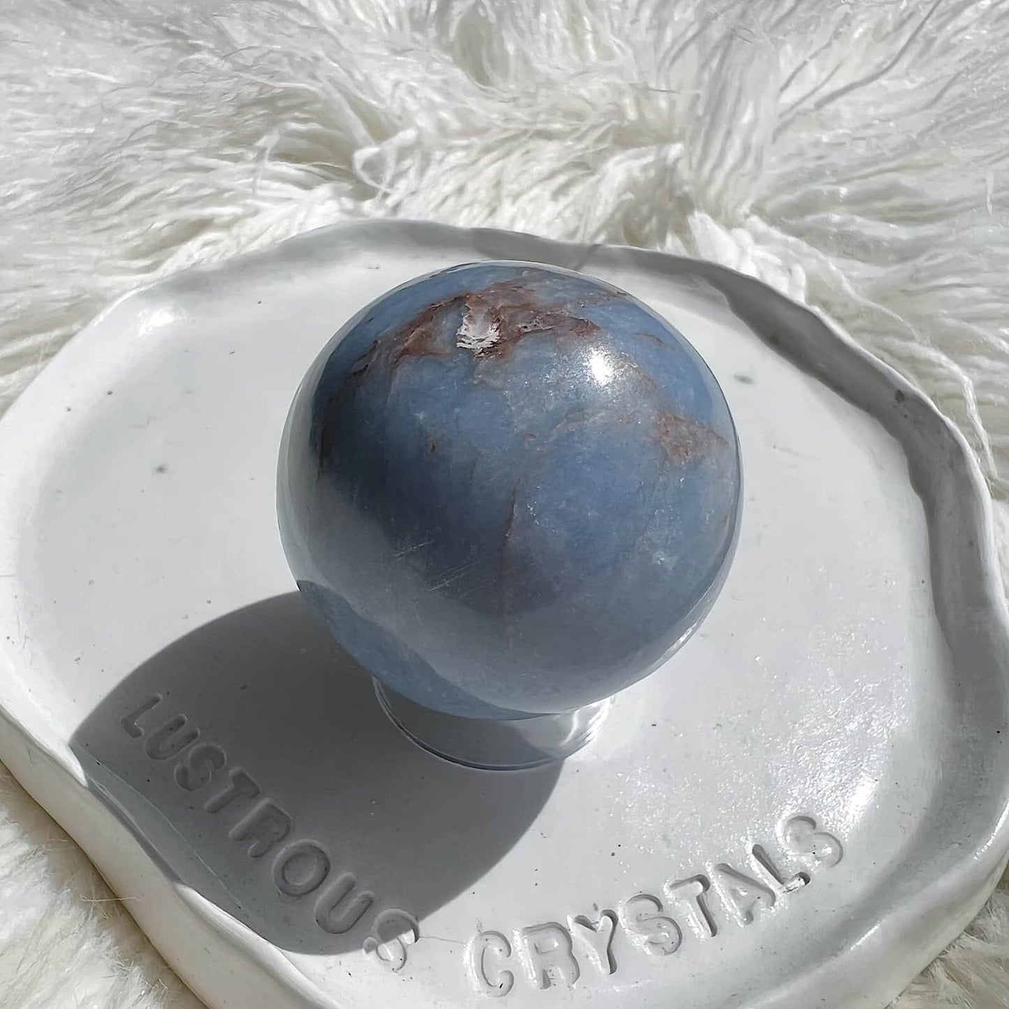 Angelite Sphere - #1