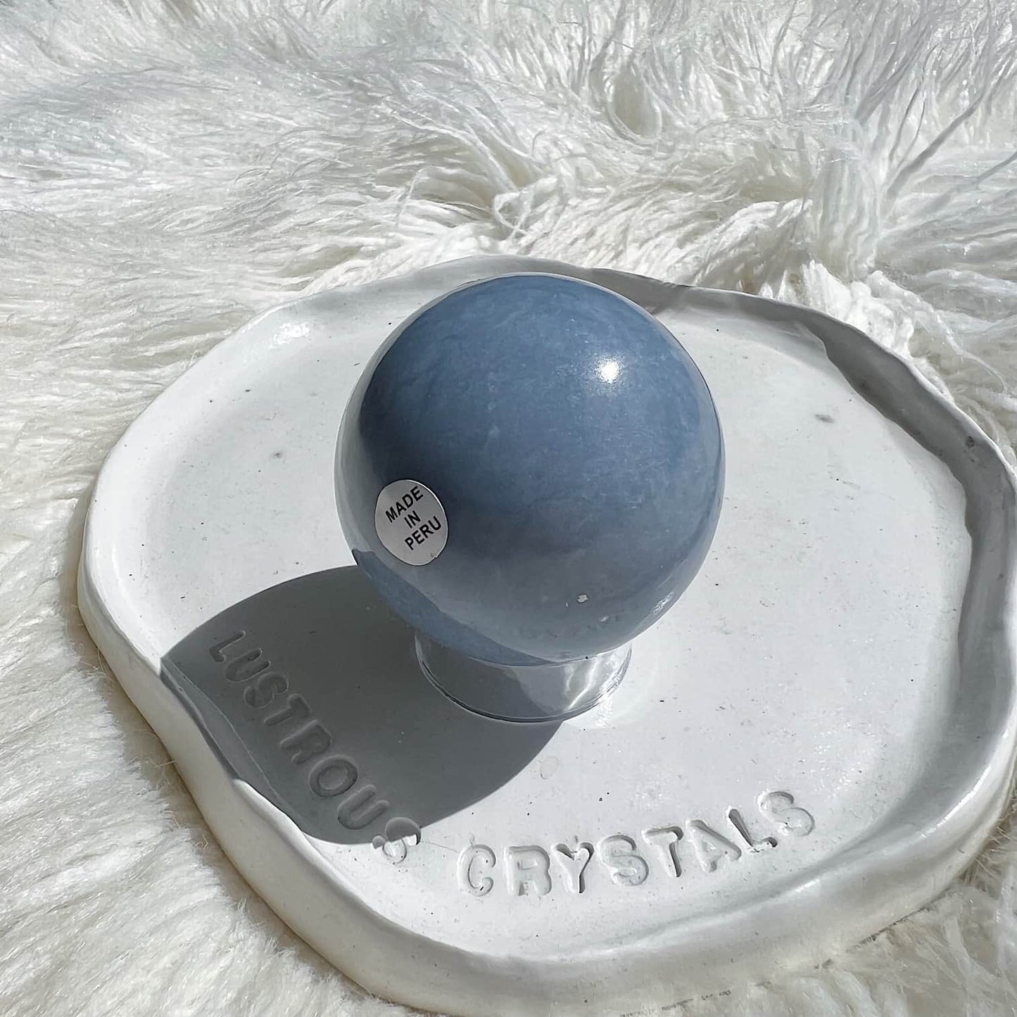 Angelite Sphere - #5
