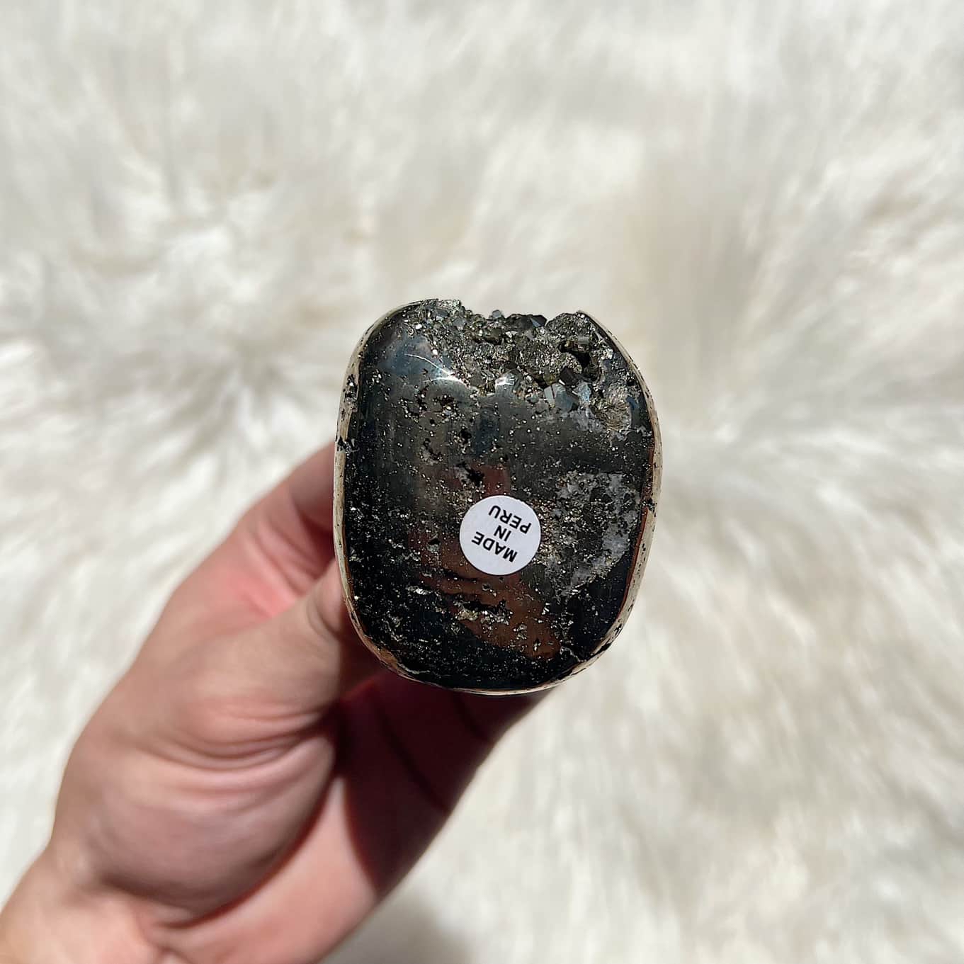 Pyrite Palm-stone | #F2