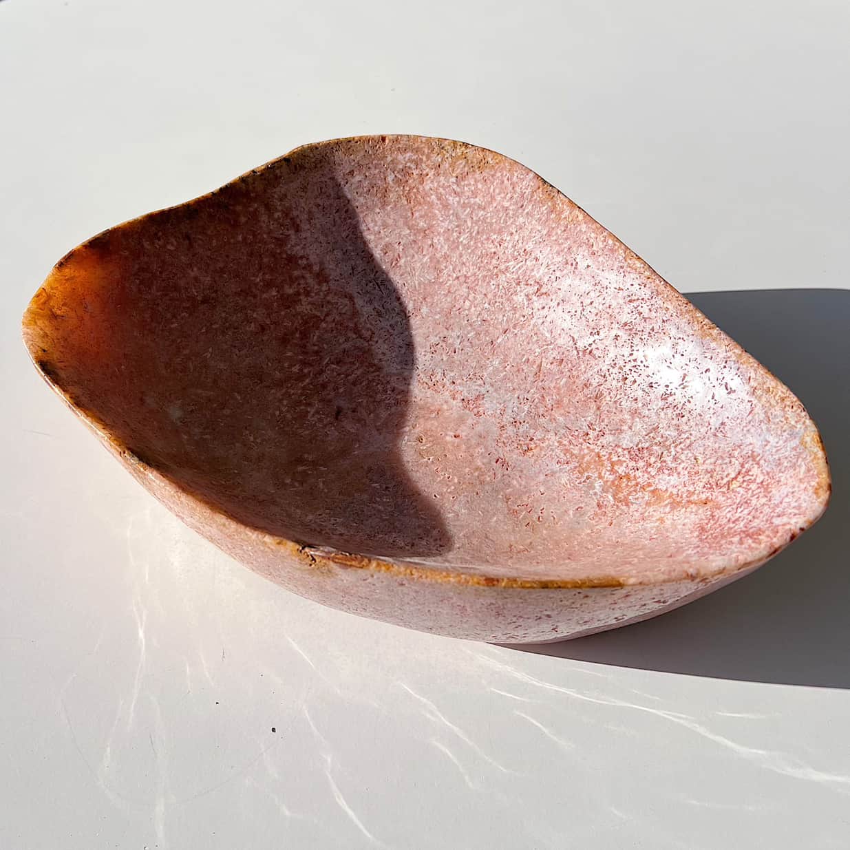 Large Centrepiece Pink Amethyst Bowl - 5.37kg