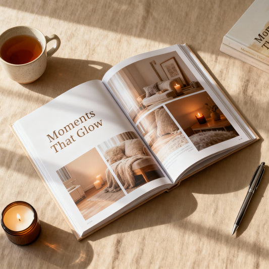 Moments That Glow — Custom Hardcover Photo Book