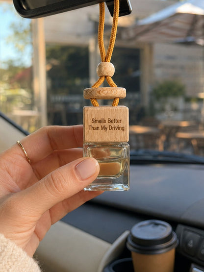 Funny Car Diffuser | Personalised Wooden Car Air Freshener