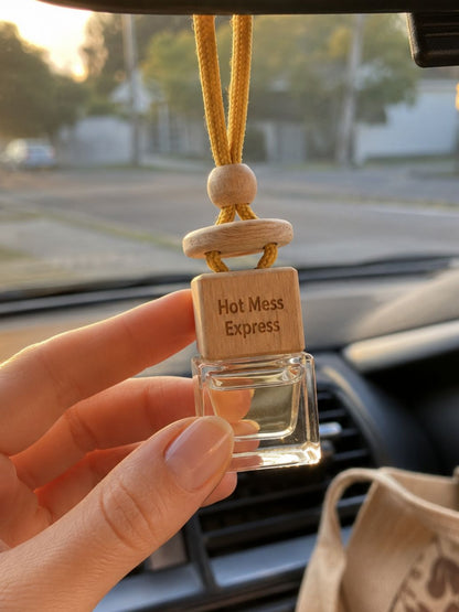 Funny Car Diffuser | Personalised Wooden Car Air Freshener