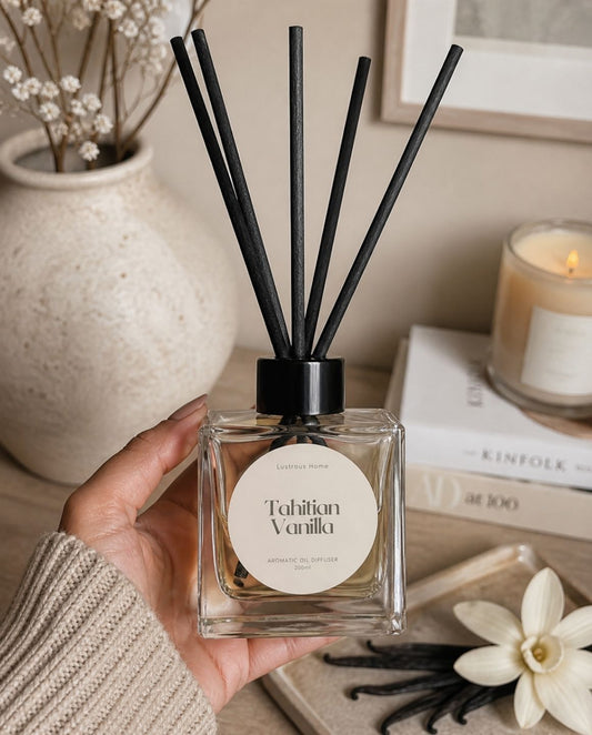Tahitian Vanilla Aromatic Reed Diffuser (200ml)