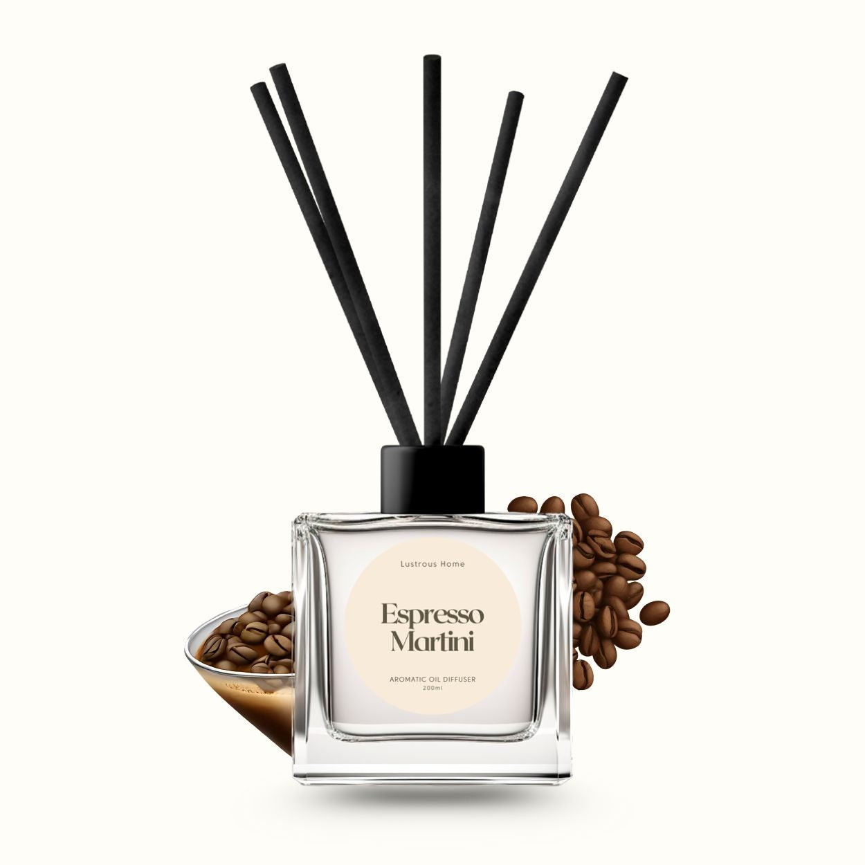 Espresso Martini Aromatic Reed Diffuser (200ml)