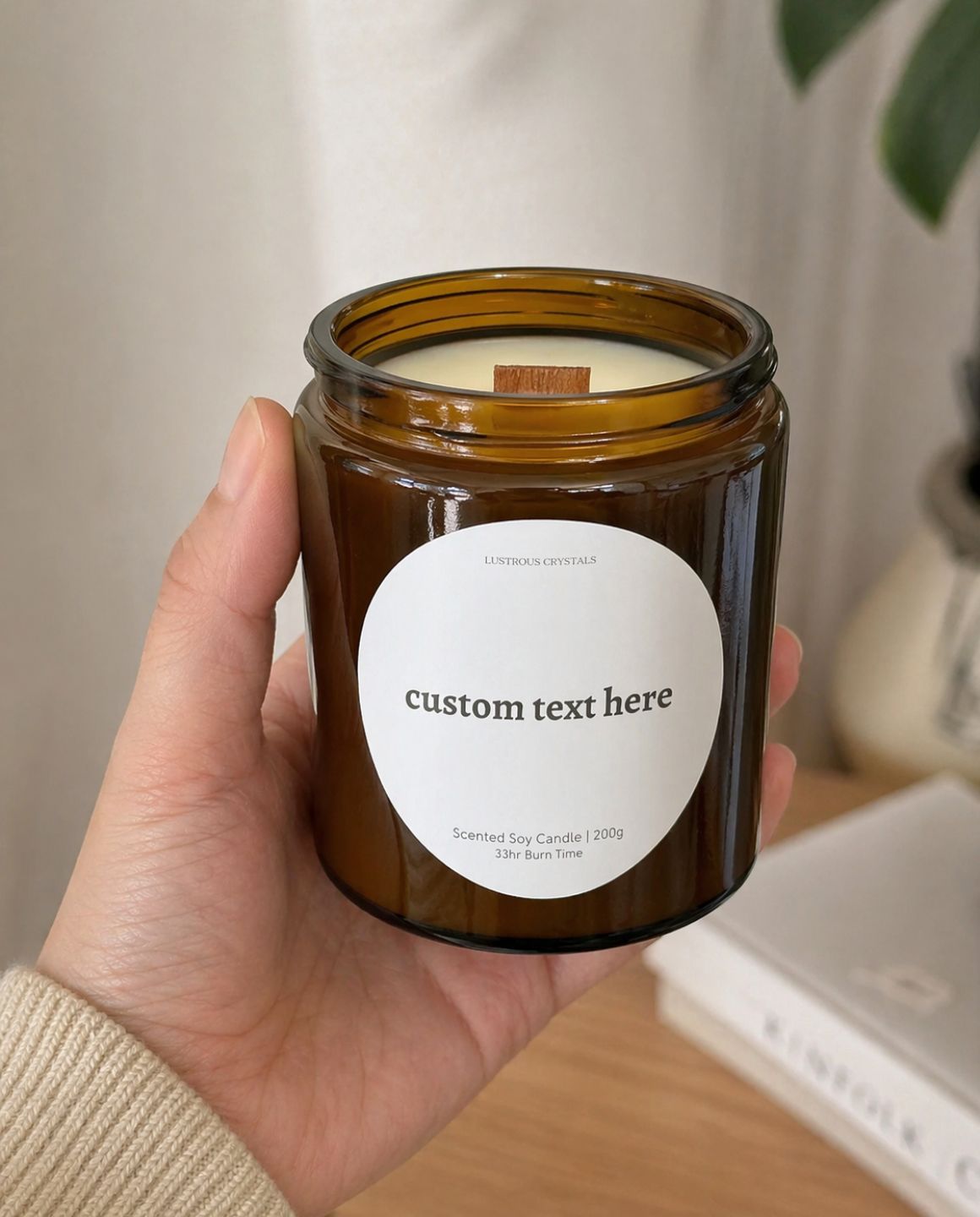Custom Text Candle | Gifting Candle