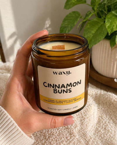Waxy. Indulgent Candles