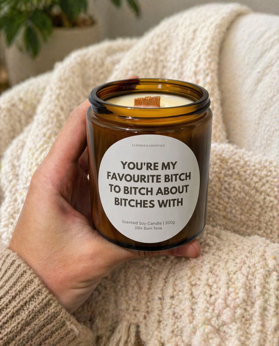 You're my favorite bitch |  Gifting Candle