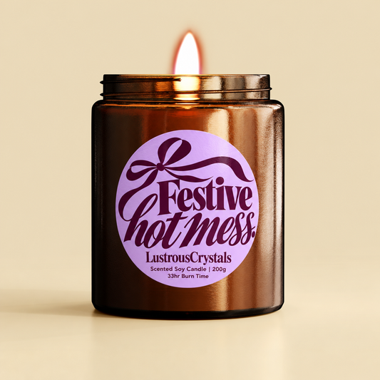 Festive Hot Mess | Christmas Candle
