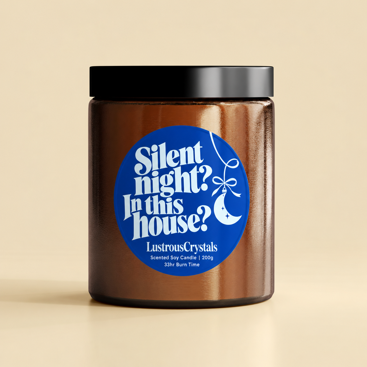 Silent Night In This House | Christmas Candle