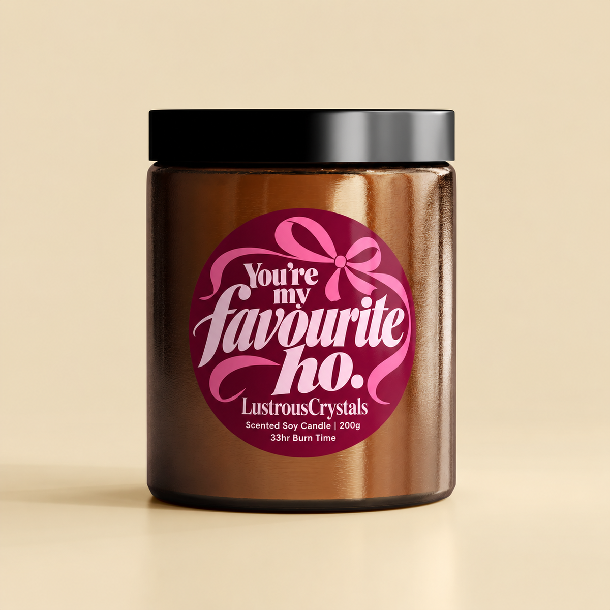 You Are My Favourite Ho | Christmas Candle