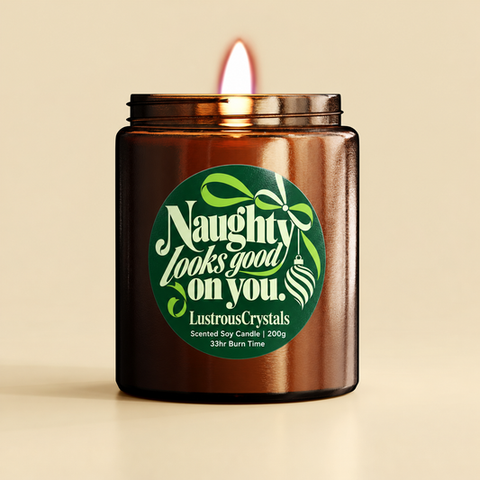 Naughty Looks Good on You | Christmas Candle