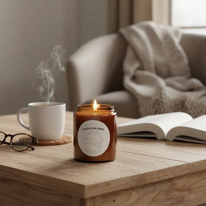 I miss you more | Long Distance Gifting Candle