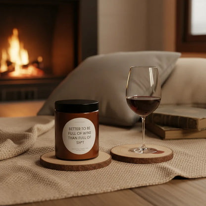 Better to be full of wine then full of shit | Gifting Candle