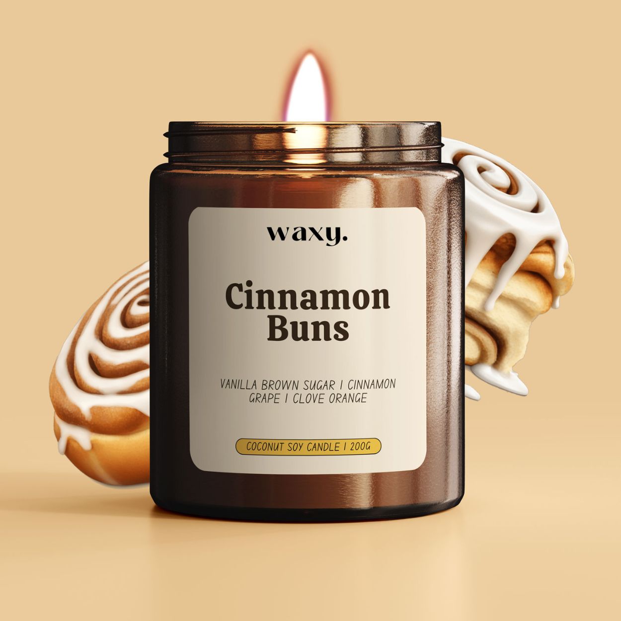 Cinnamon Buns | 200g Candle