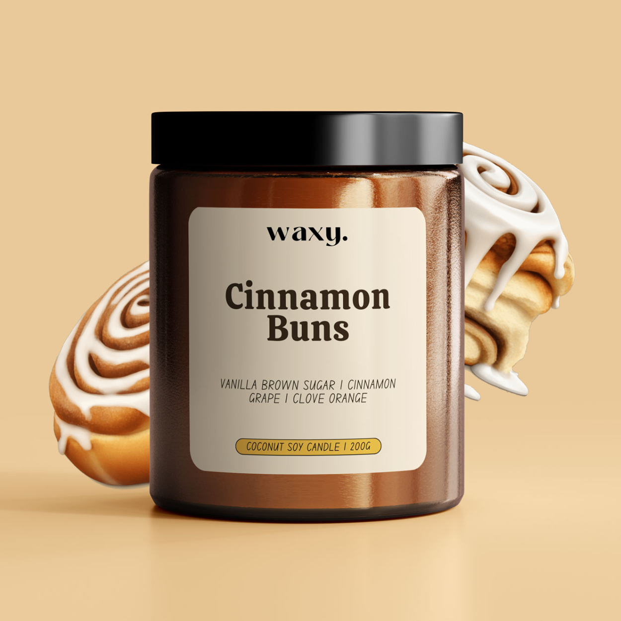 Cinnamon Buns | 200g Candle