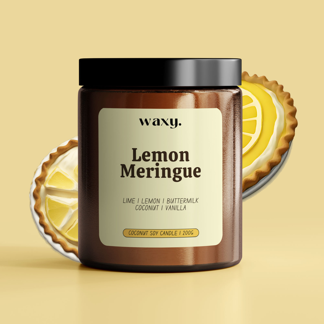 Lemon Meringue | 200g Candle