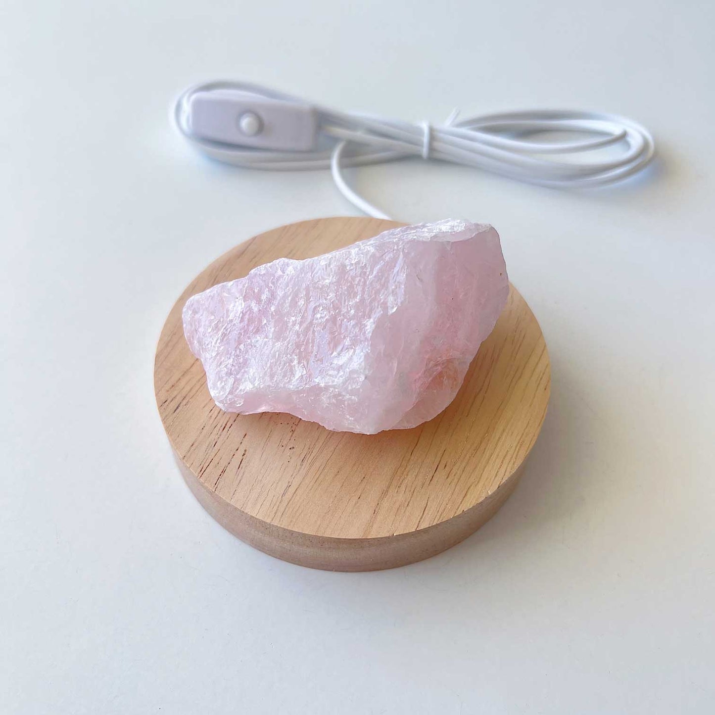 The Rose Quartz Love Lamp