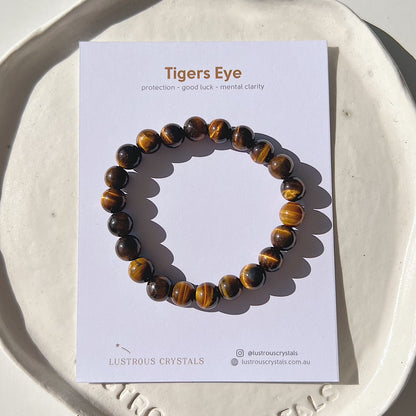 Tigers Eye Bead Bracelet