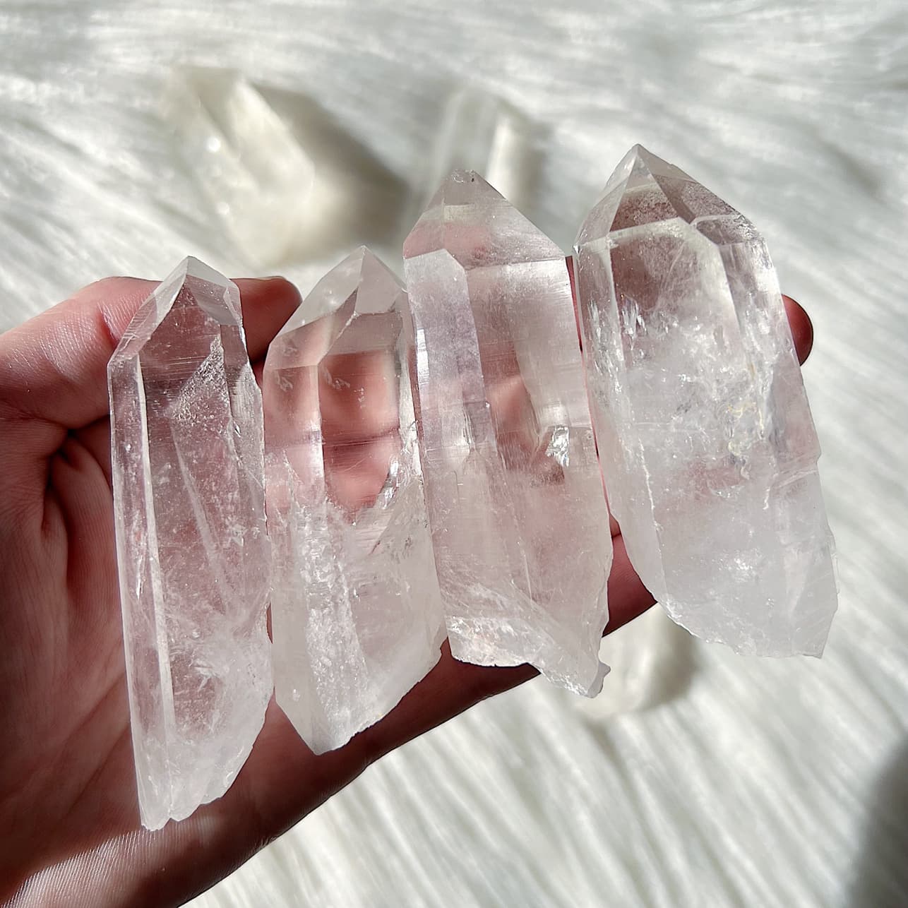 Raw Clear Quartz Point