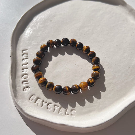 Tigers Eye Bead Bracelet