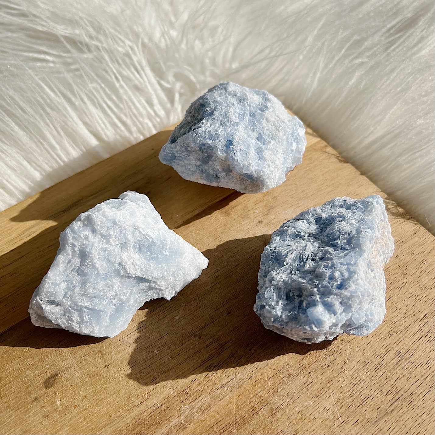 Raw Blue Calcite Chunk