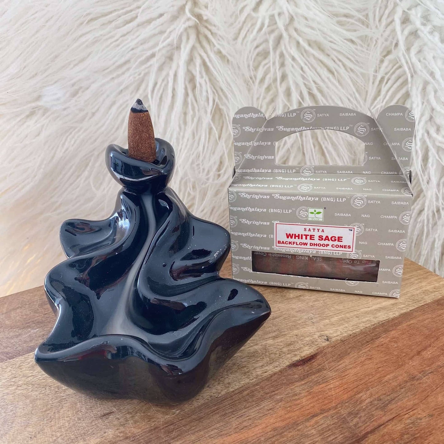 Instant Calm™️ Meditation Incense Burner Kit LustrousCrystals®