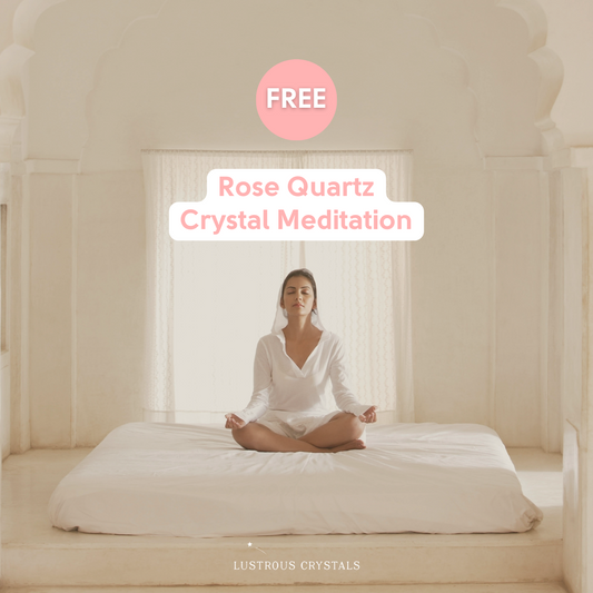 Meditation: 4-Minute Rose Quartz Crystal Meditation